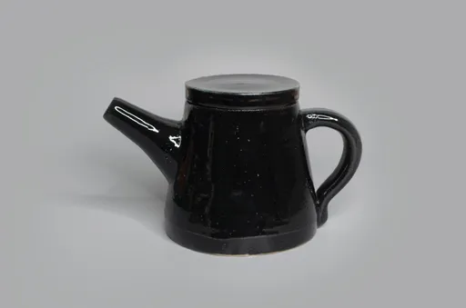 Black teapot