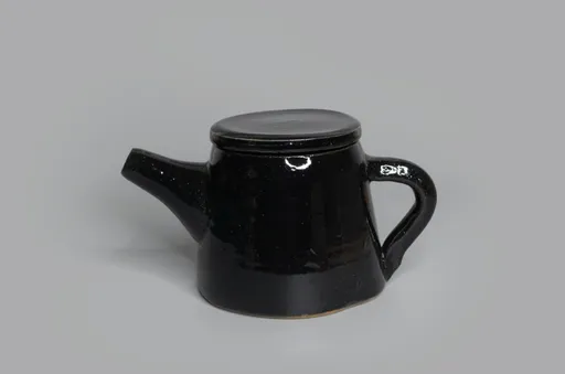 Black teapot