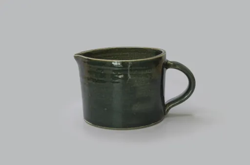 Green milk jug